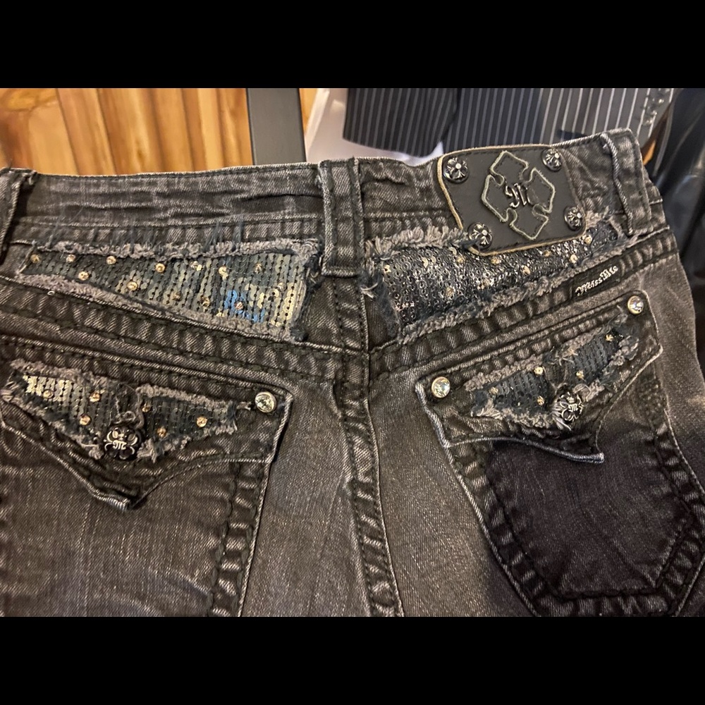 Distressed Miss Me Jeans